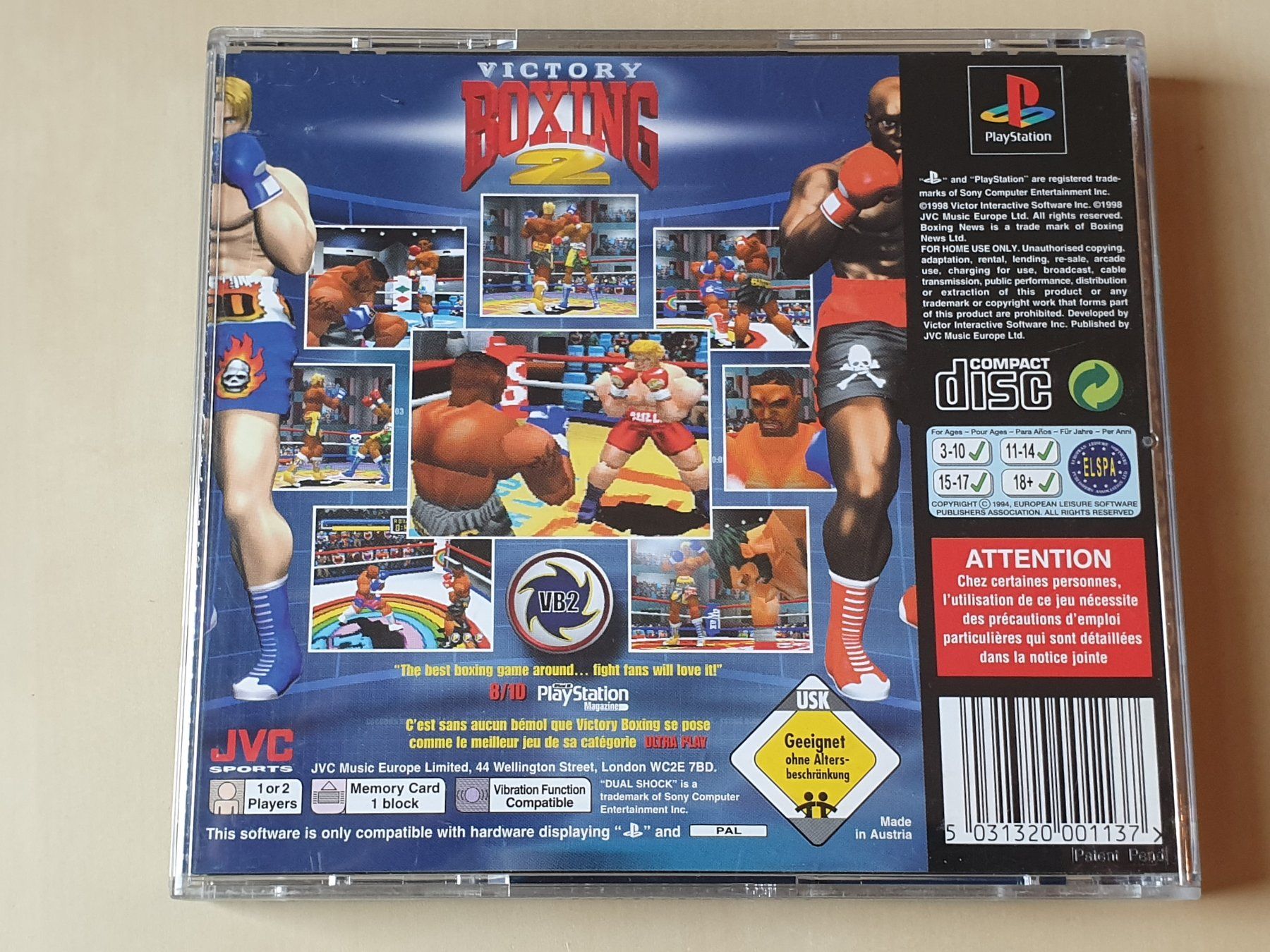 Sony Giochi: Victory Boxing 2 – Usato da Stansstad venduto da collectorsshop 1