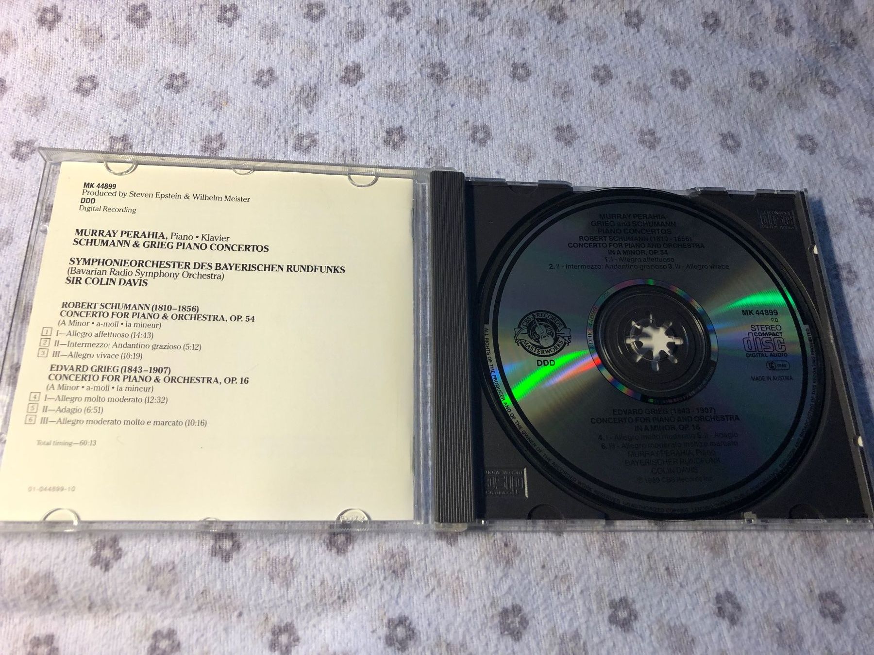 CD: Perahia: Schumann & Grieg Klavierkonzerte, CD – Usato da Schübelbach venduto da Bemafaja 2