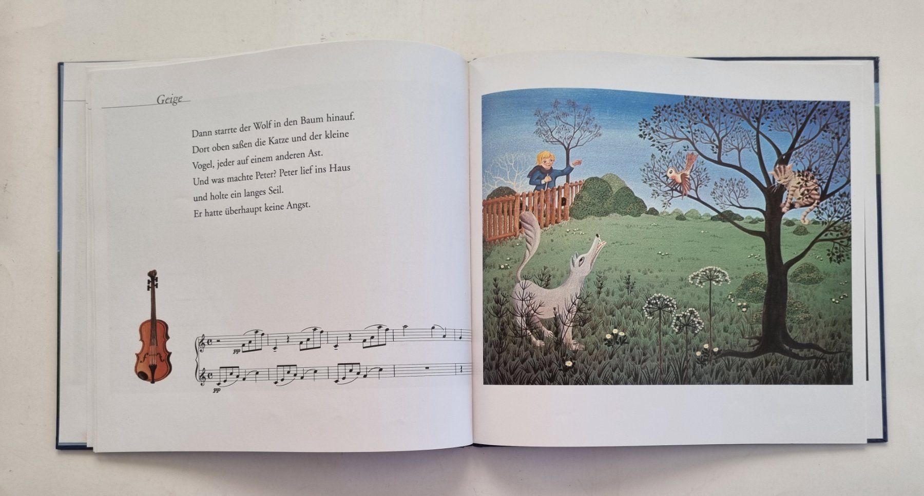 Libri: Peter und der Wolf - Kinderbuch mit CD Prokofjew – Usato da Opfikon venduto da Diversamente 6