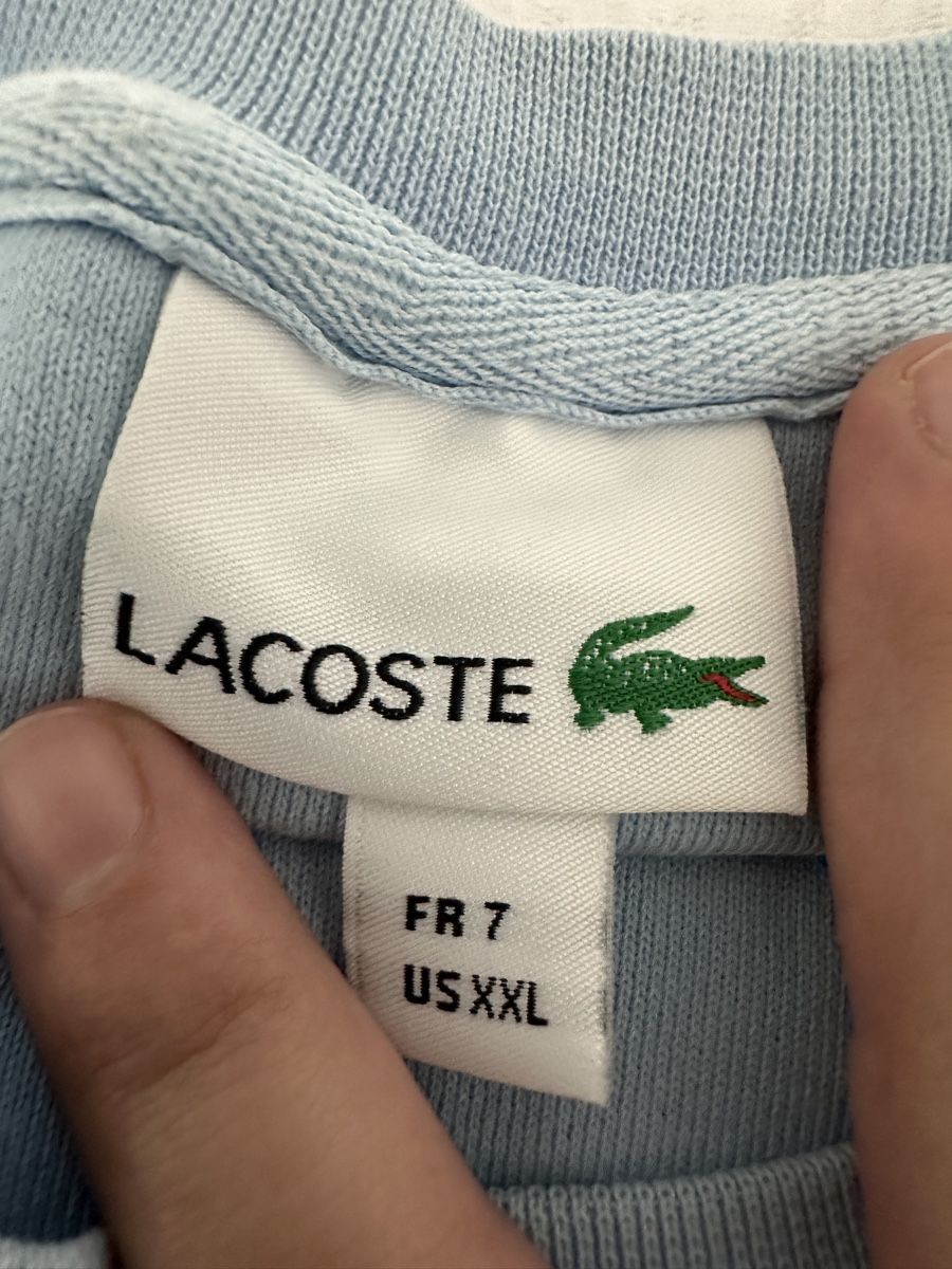 Lacoste Pulls & Sweat-shirts: LACOSTE Pullover hellblau Grösse XXL  – D'occasion à Oberurnen par nes_8xqt 2