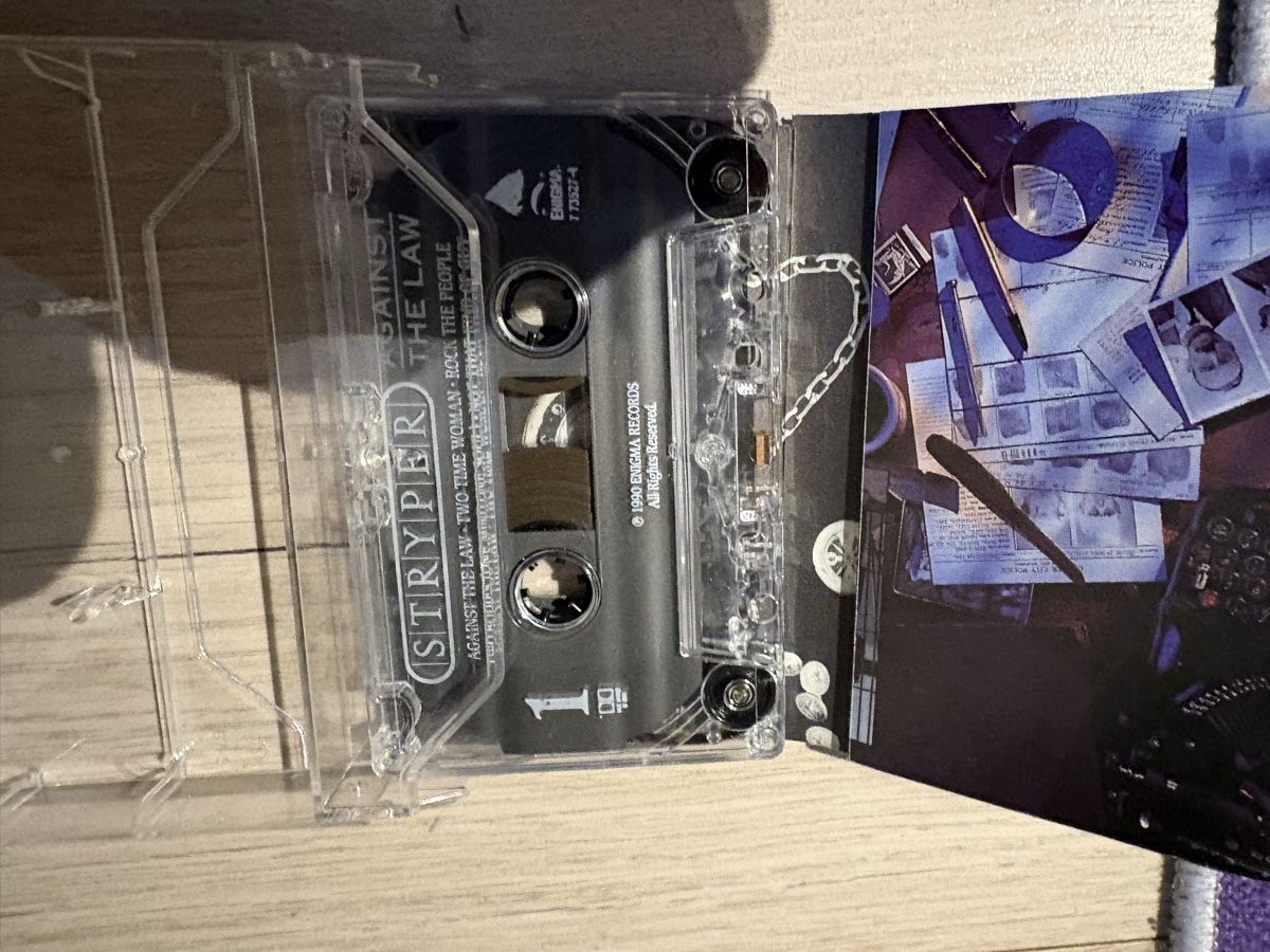 Musicassette: MC STRYPER against the law – Usato da Herzogenbuchsee venduto da warrior77 2