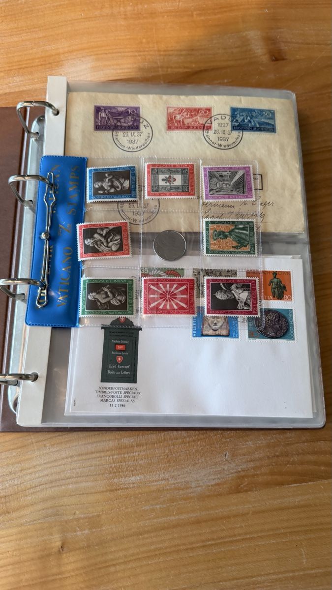 Album: Briefmarken, 1.Tagesbriefe 86-88 – Usato da Widen venduto da Lupina2000