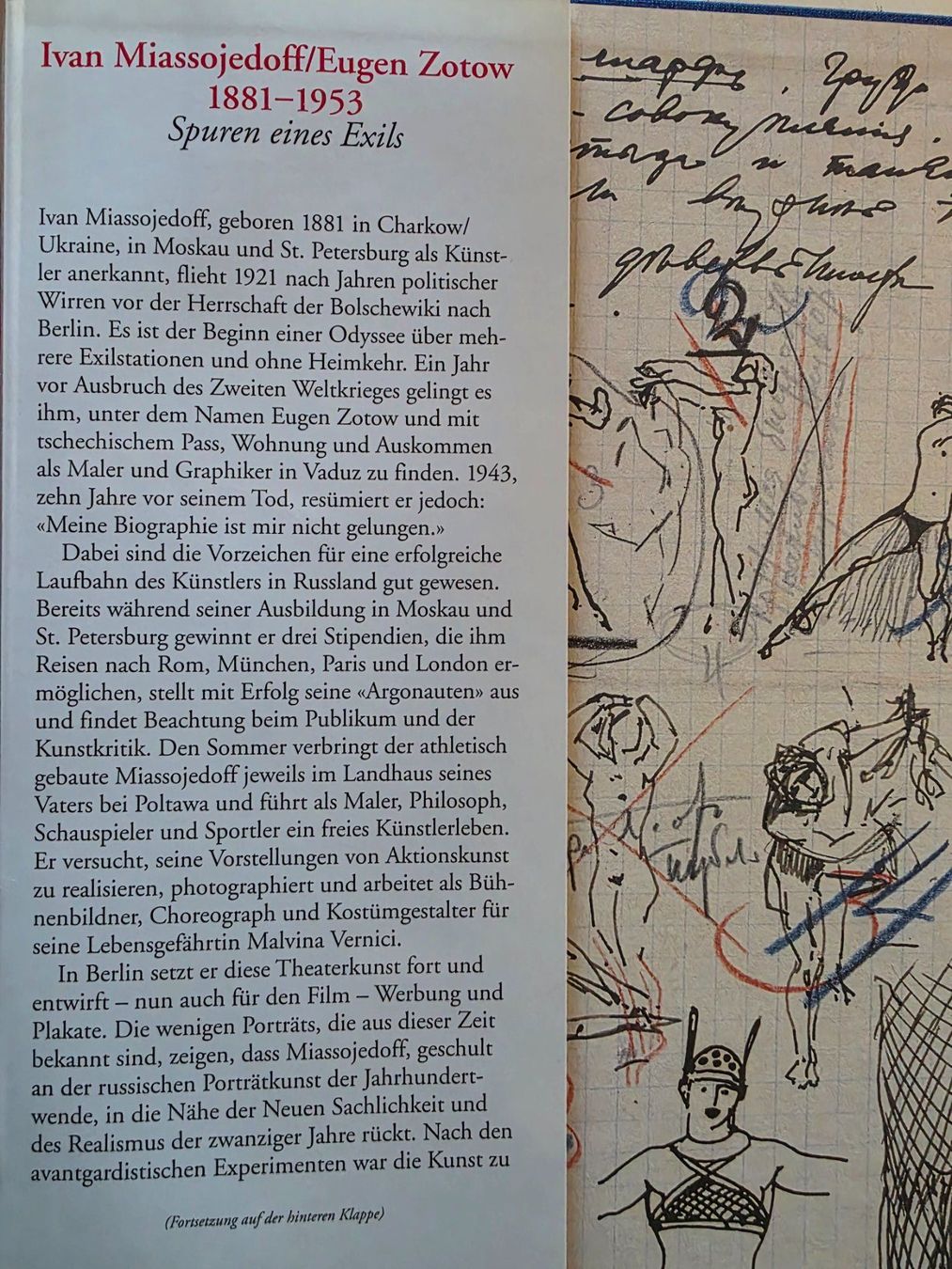 Bücher: Ivan Miassojedoff - Eugen Zotow - Spuren eines Exils 1997 – Gebraucht aus Walterswil BE von Lonitti 4