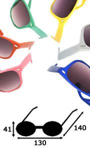 Occhiali & Lenti: Wayfarer Sonnenbrille Medium weiss smoke – Nuovo e nell'imballaggio originale da Illnau venduto da diy-shop 1