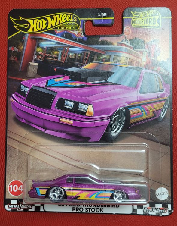 Hot Wheels #39 83 Ford Thunderbird Pro Stock Boulevard 59 (Neu und