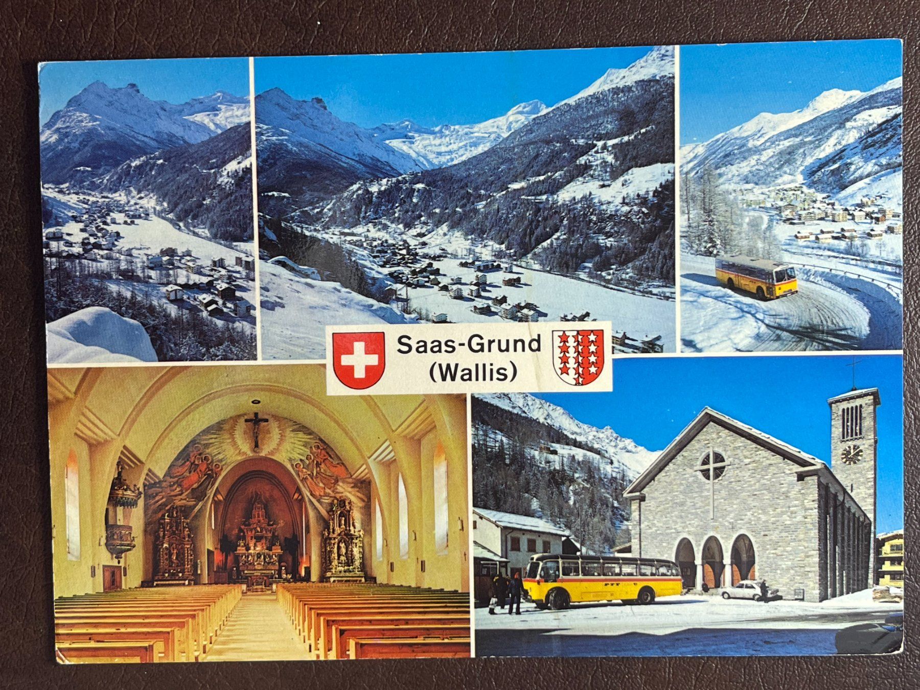 Cartoline postali: Saas-Grund – Usato da Steg VS venduto da _vinci_