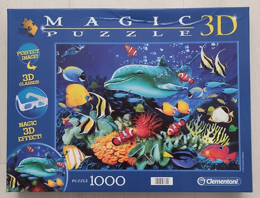 Puzzle: Puzzle Dolphin Reef 3D 1000 – Usato da Chamoson venduto da Franegis