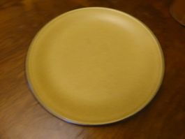Rössler décor "muscade" lot de 6 assiettes à dessert