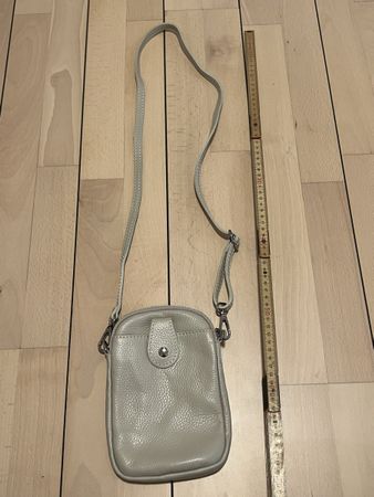 Umhängetasche/Handyumhängetasche aus echt Leder