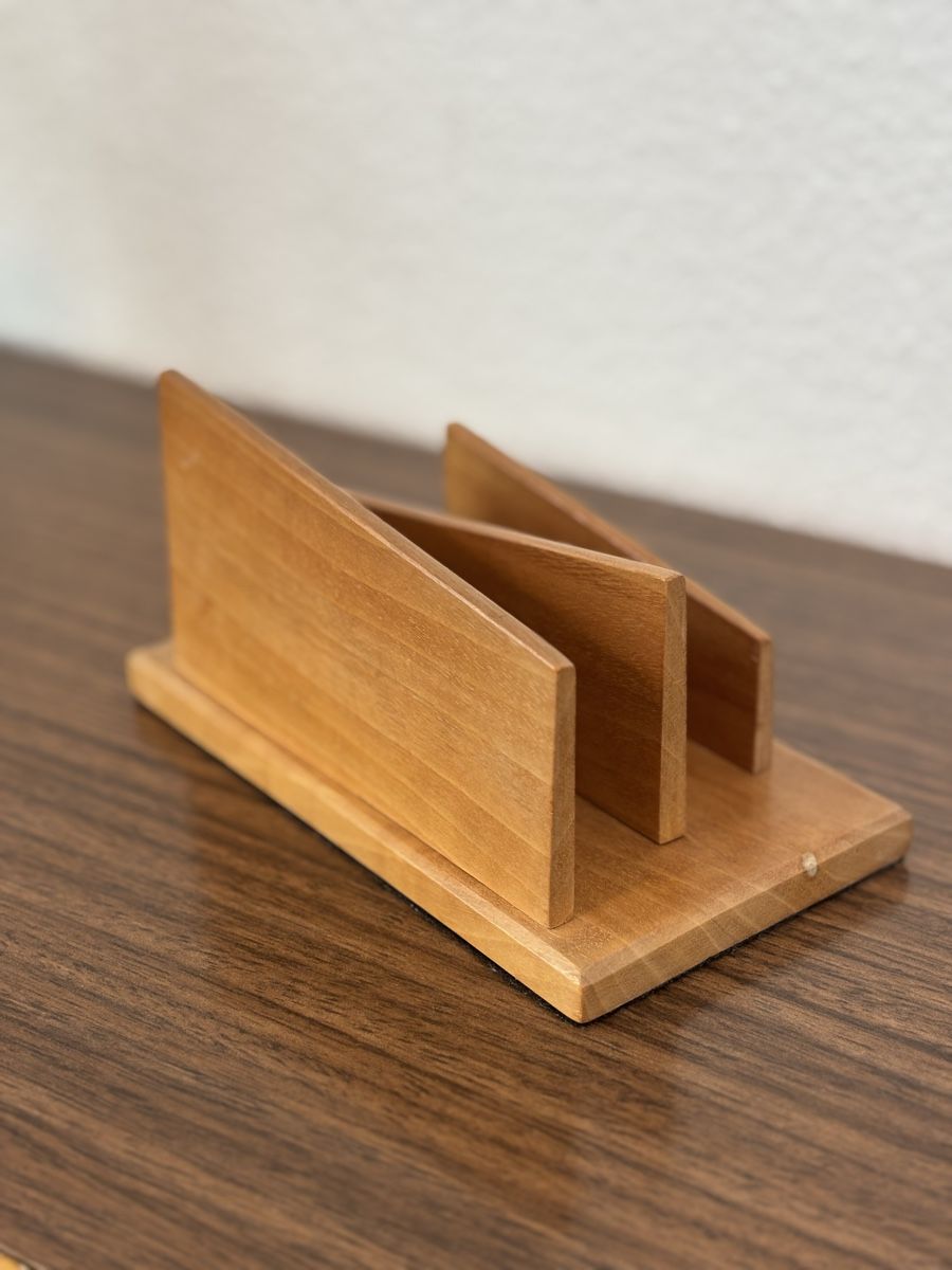 Altro in Decorazioni & Accessori: Mid Century Briefhalter - Vintage - Holz – Usato da Winterthur venduto da JAKU.SPACE 3