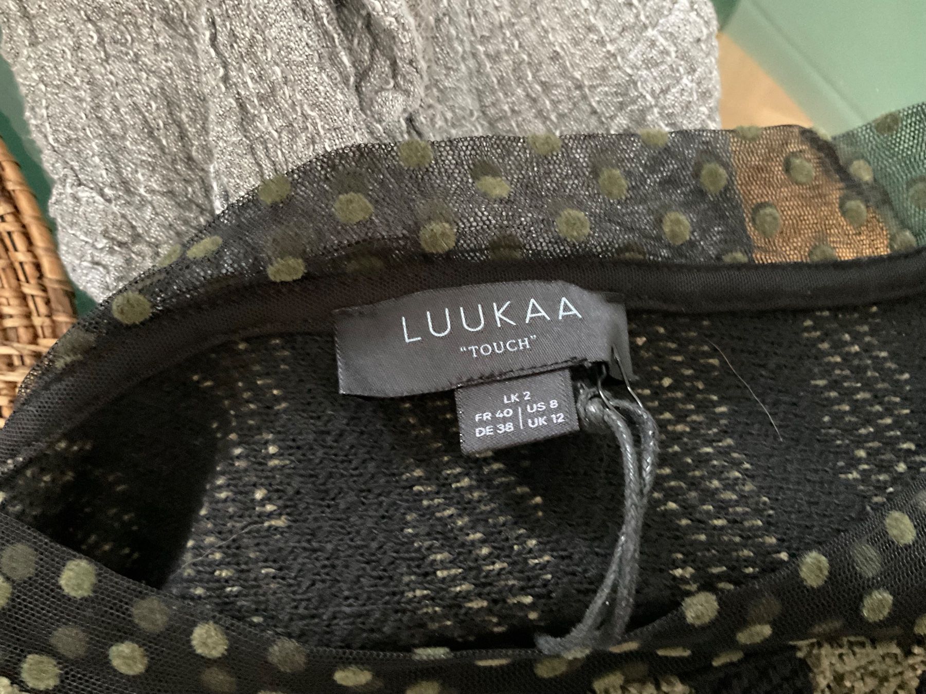 Luukaa Tuniche: Sublime pull tunique LUUKAA Lagenlook neuf avec étiquette 40 – Nuovo e nell'imballaggio originale da Genève venduto da Mazelyne 5