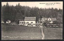AK Le Locle, Monplaisir, 1913