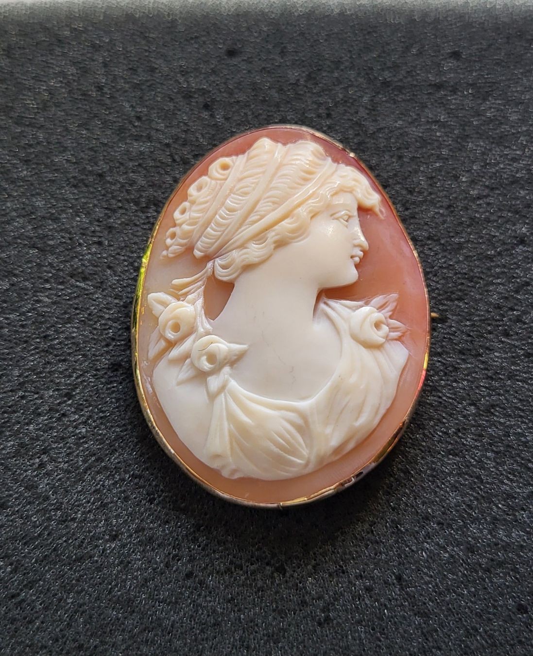 Anhänger: Gold 585 Camme Anhänger/Broche – Gebraucht aus Wald ZH von Dasilver