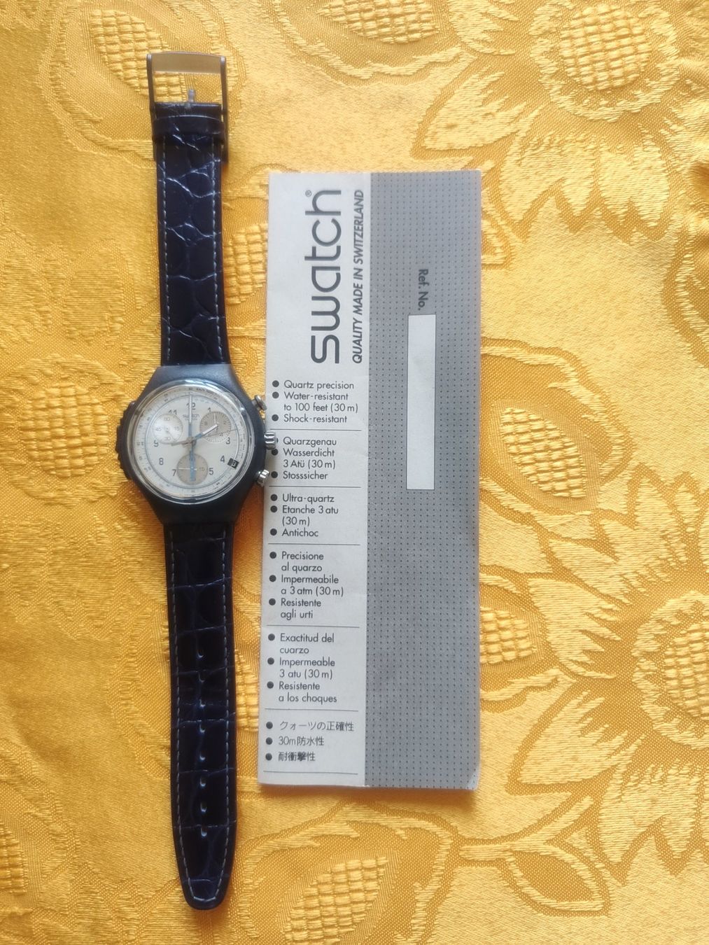 Swatch Uhren: Swatch Chrono Alarm "Point d'Orgue" – Neu (gemäss Beschreibung) aus Vulliens von cochise0