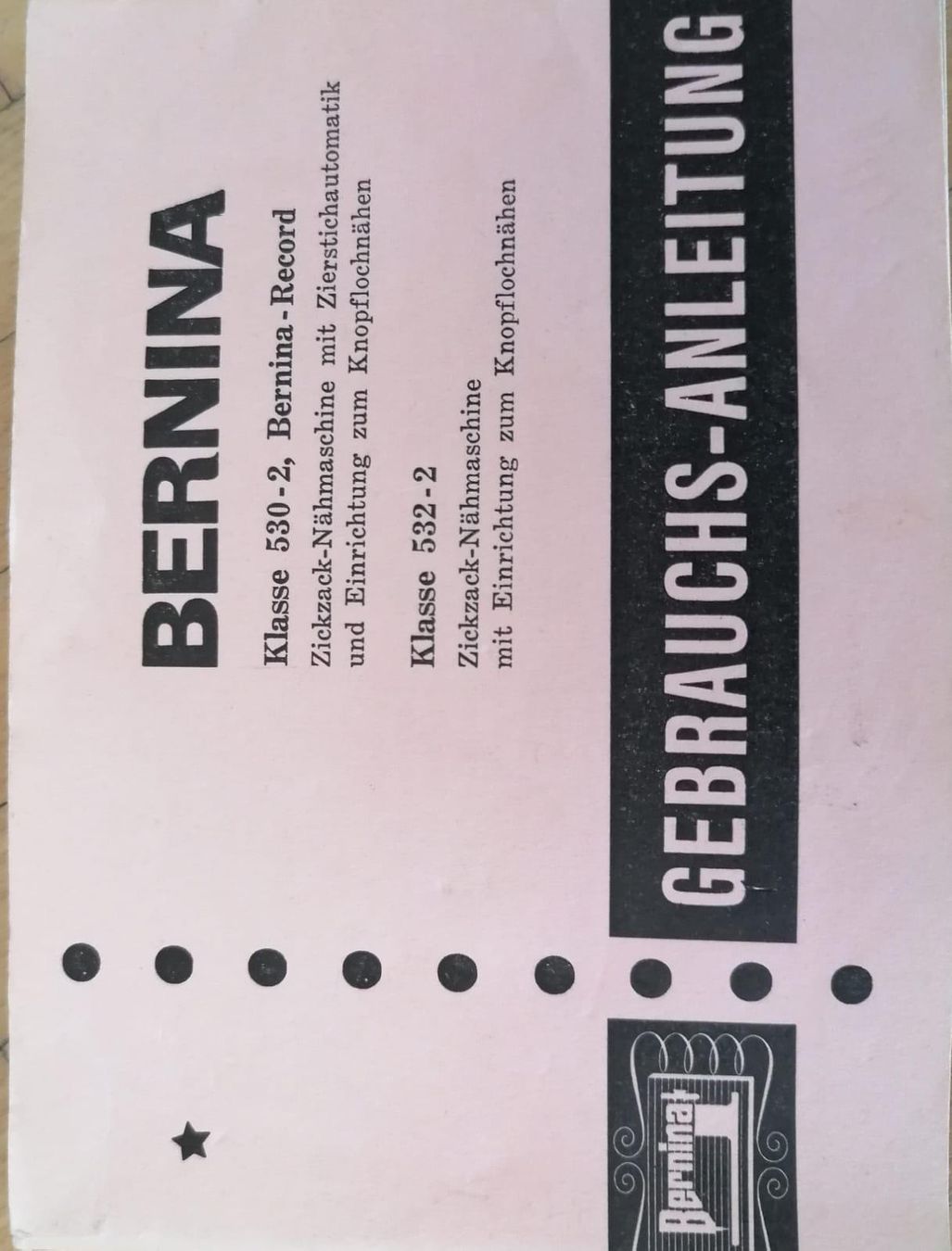 Bernina Macchine da cucire: Bernina machine à broder Record 530-2 – Usato da Couvet venduto da xen_8fvc 6