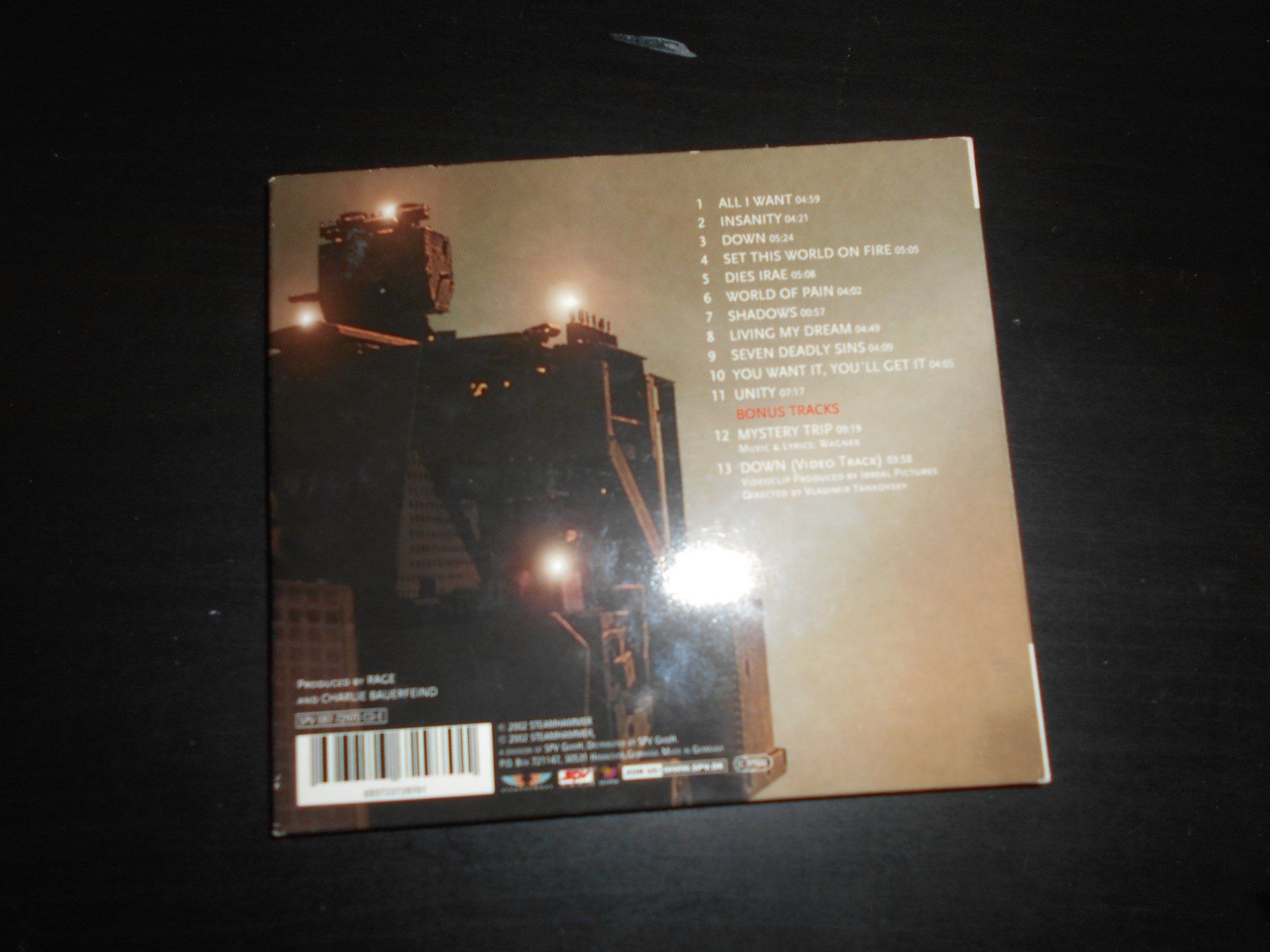 CDs: Rage – Unity / 2002 / Digi / – Gebraucht aus Aarberg von witchhunter01 1