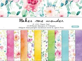 Design-Papier Nr.407, 12 Designs/12 Blätter