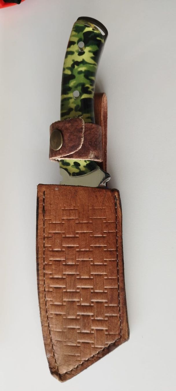 Accessori: Handgemachtes Tanto Messer , Stahlmesser mit Etui – Nuovo e nell'imballaggio originale da Oberentfelden venduto da ase_sk8n 2