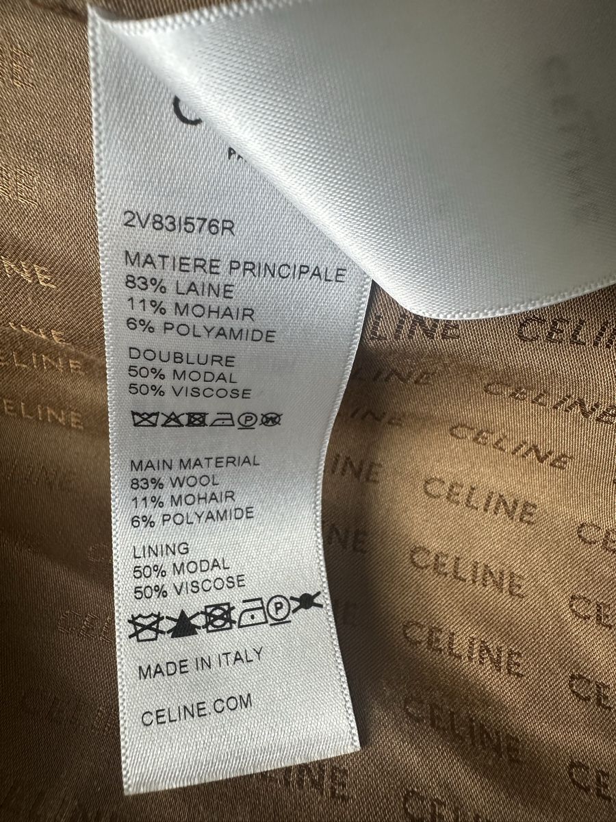 Celine Giacche: CELINE tweed jacket - camel - size FR42 – Nuovo (secondo la descrizione) da Langnau am Albis venduto da bar_ml6k 6