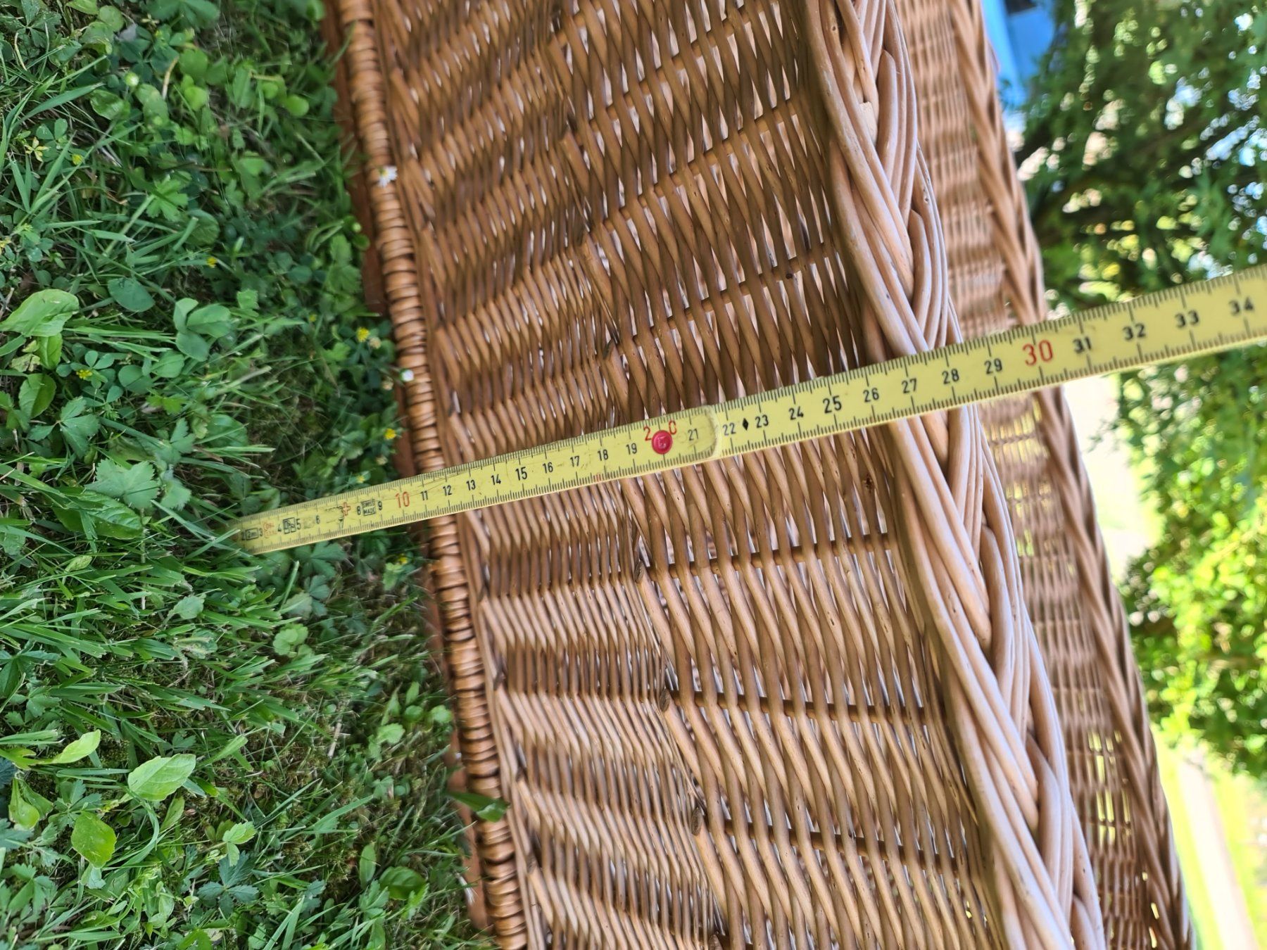 Altro per la casa: Grosse Weidenkorb / Wäschekorb Sommerliche Deko – Usato da Niederlenz venduto da DaveDasWahnsinn 5