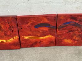 Tableaux par Williem Merk, triptyque artistique🔥