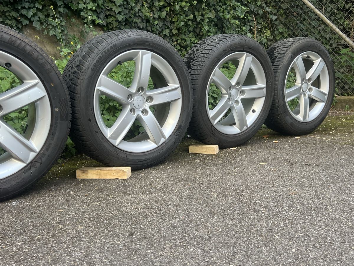 Audi Felgen: Original Audi a4 Alufelgen mit Winterreifen - Top Zustand – Gebraucht aus Bern von zie_8xrw 5