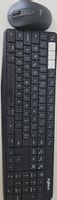 Clavier et souris Logitech noir bon état