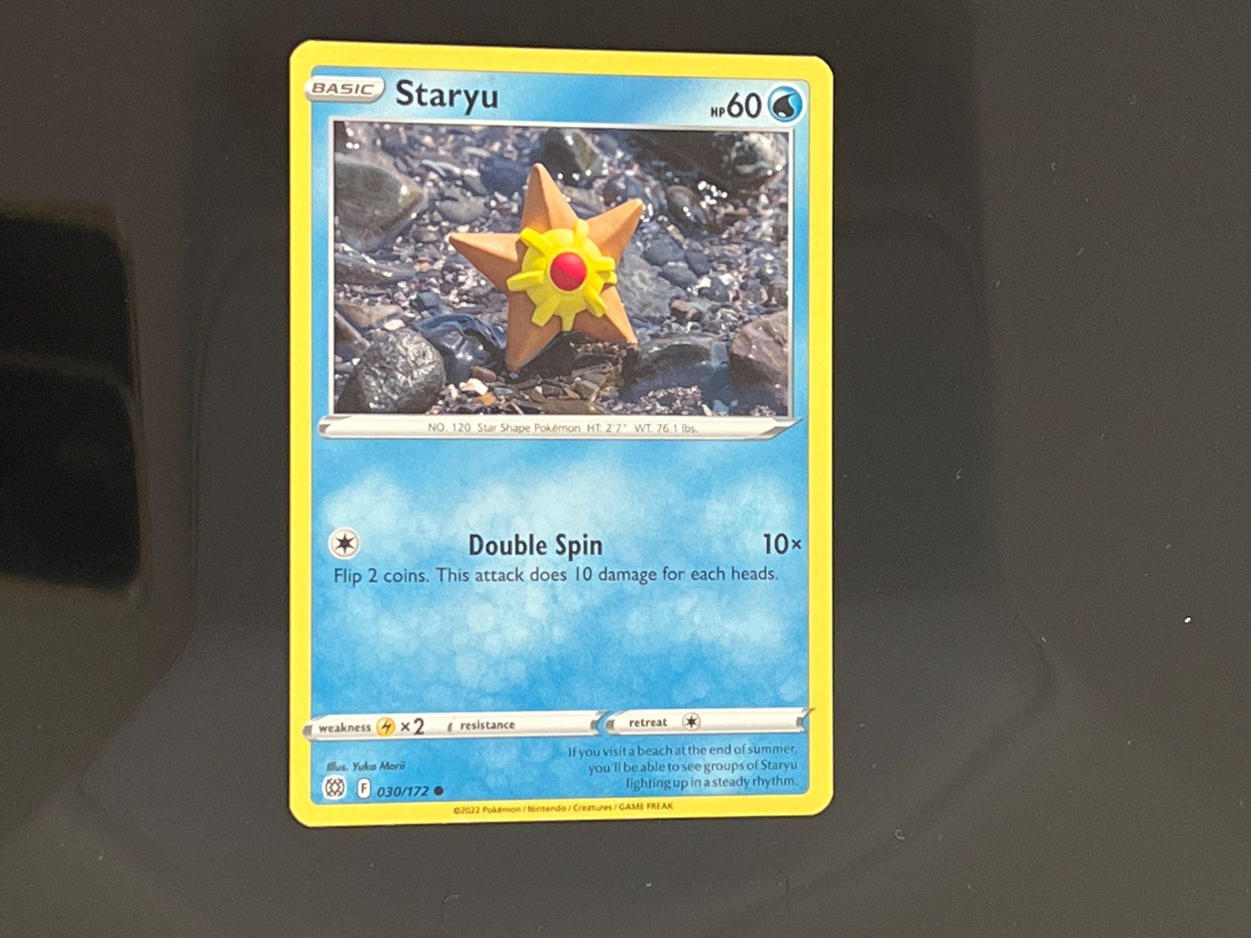 Pokémon Carte collezionabili: Pokemon Staryu 030/172 – Usato da Oberegg venduto da Alepokemon
