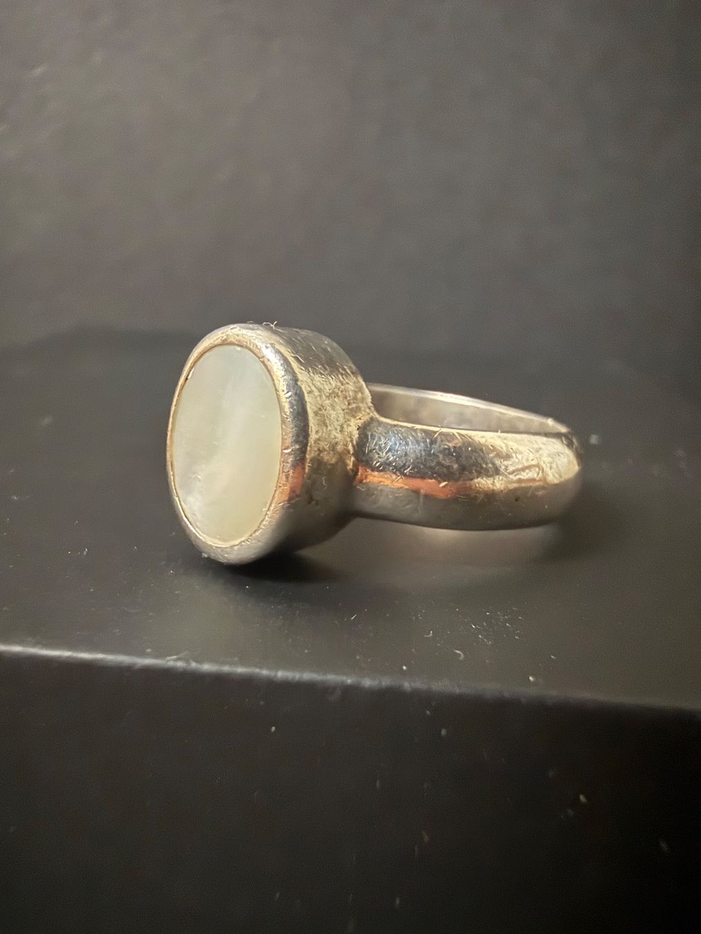 Bagues: Silber Ring mit Perlmutt 925 – D'occasion à Spiegel b. Bern par Rogger72 2