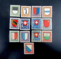 Briefmarken Schweiz Pro Juventute 1920-1924 ungebraucht