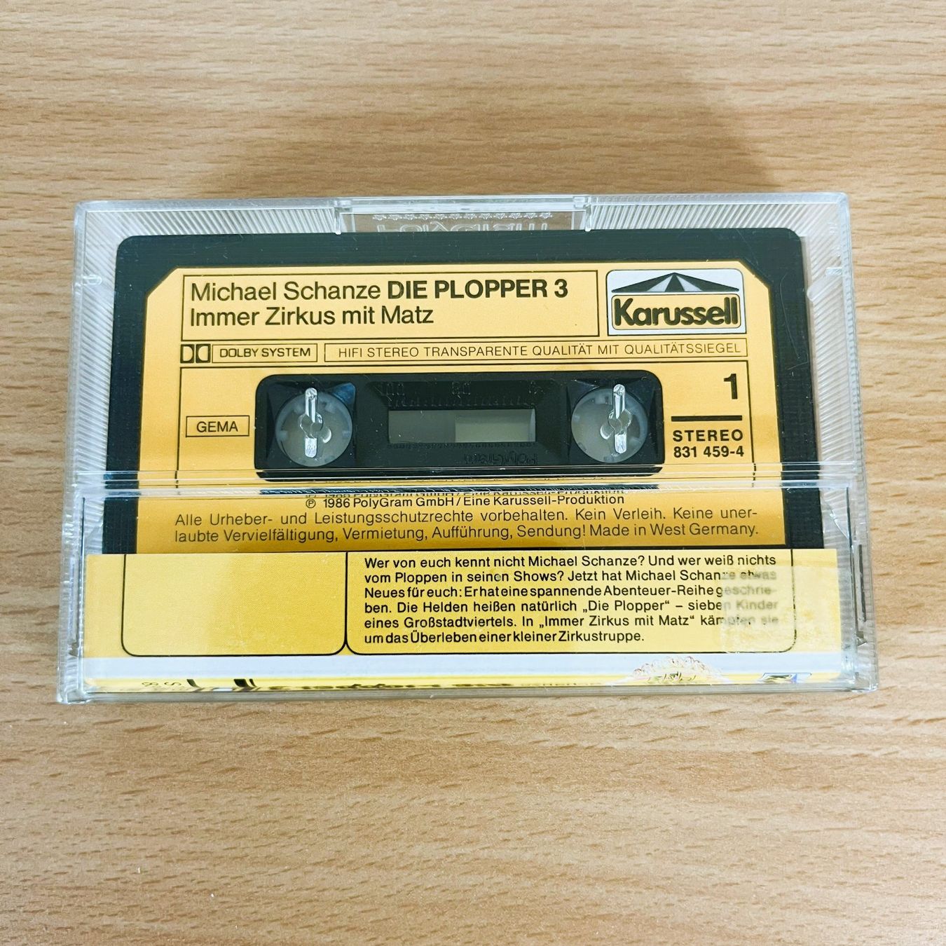 Musicassette: Die Ploppers 3 – Immer Zirkus mit Matz – Usato da Amlikon-Bissegg venduto da riestig 2