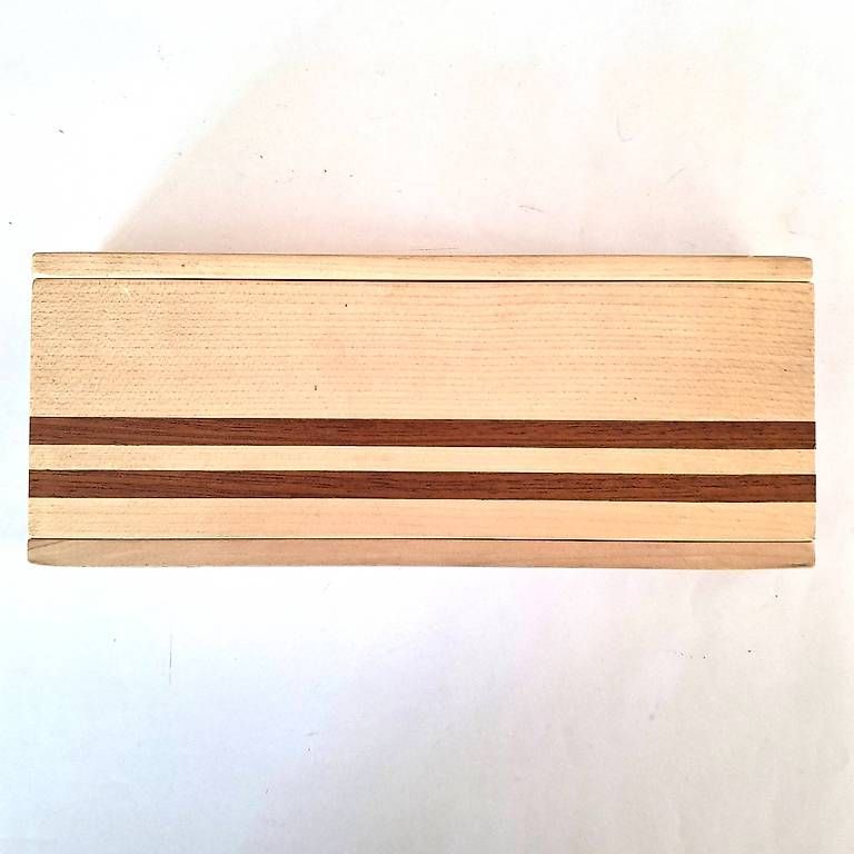 Matite, matite colorate & gessi: Boîte à crayons en bois bicolore – Usato da St-Sulpice VD venduto da vid_wz89 1