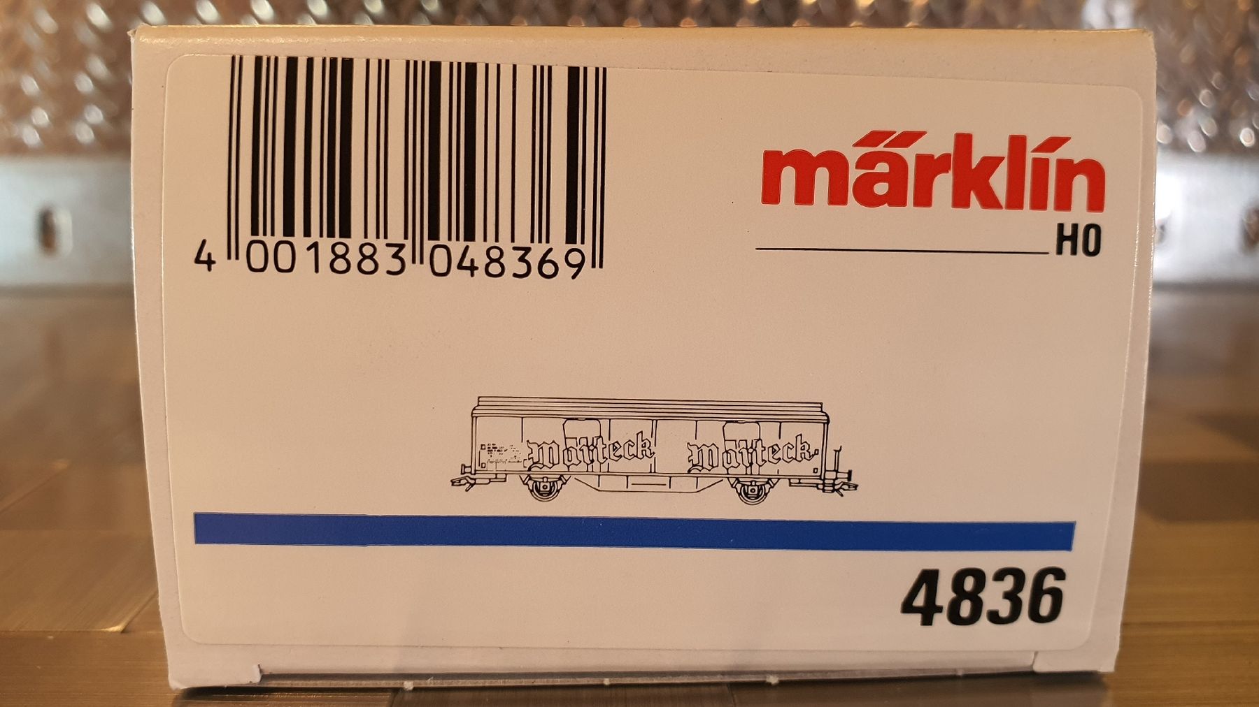 Märklin Modellini di ferrovie: MÄRKLIN 4836 H0 GÜTERWAGEN  – Usato da Männedorf venduto da Modellbau-wyss 4