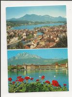 AK 1987 Luzern Blick auf Rigi , Blick auf Pilatus