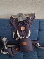 Babytrage Trappy multifunktional dunkelblau guter Zustand