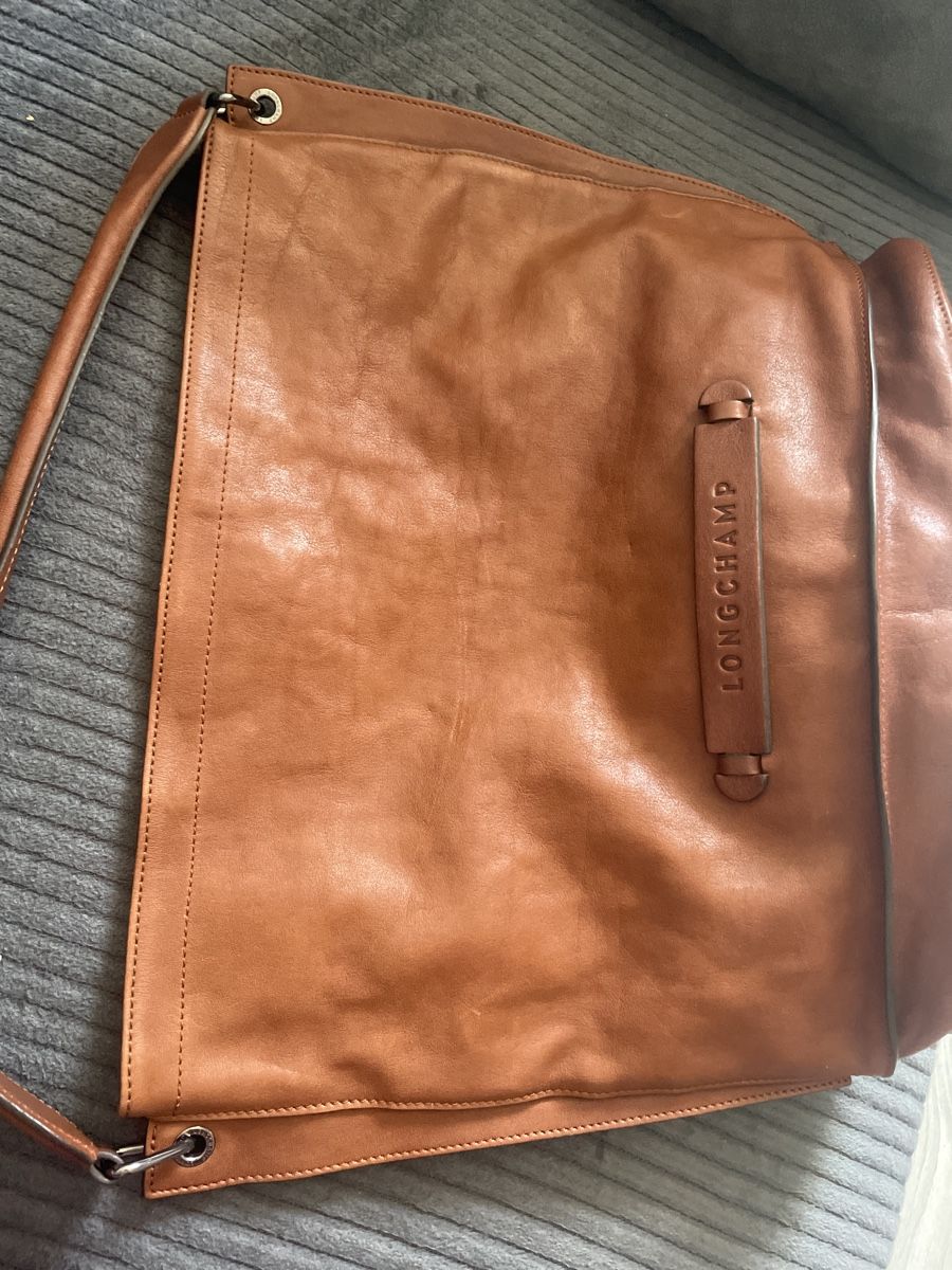 Longchamp Borse: Sac en cuir marron Longchamp – Usato da Montreux venduto da Pipo7878 1
