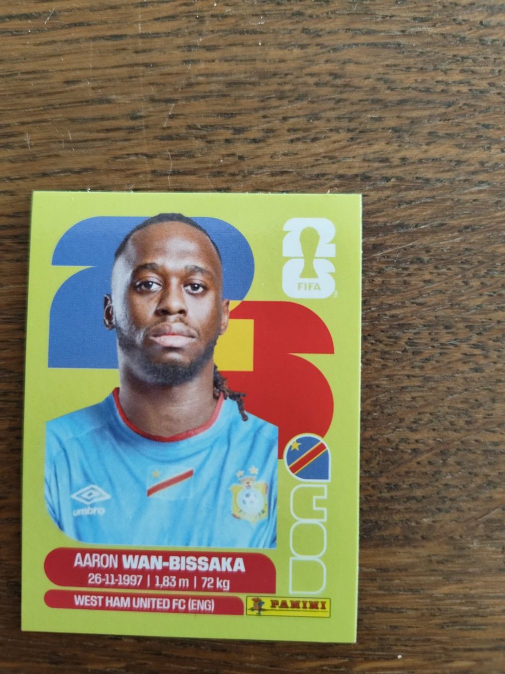 Panini Carte collezionabili: Panini WM 2026, COD 13, wan-bissaka – Usato da Aarburg venduto da gloeckgloeck