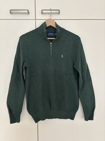 Polo Ralph Lauren Pullover Zip – grün – Gr. S – Top Zustand