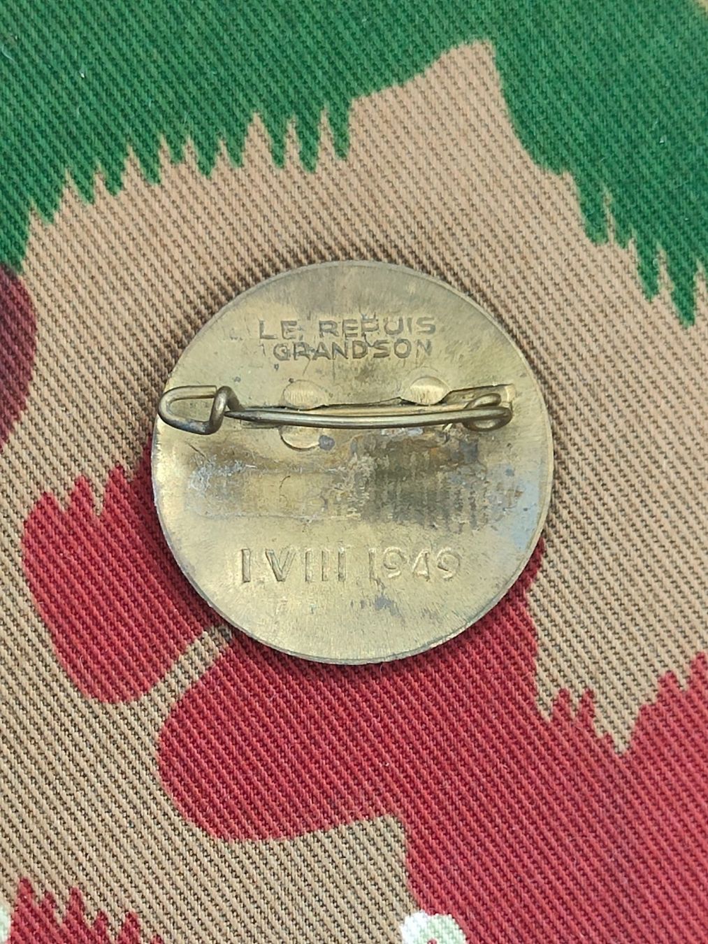 Placchette & Badge: 1. August Abzeichen 1949 – Usato da Bauma venduto da SwissMilitaria 1