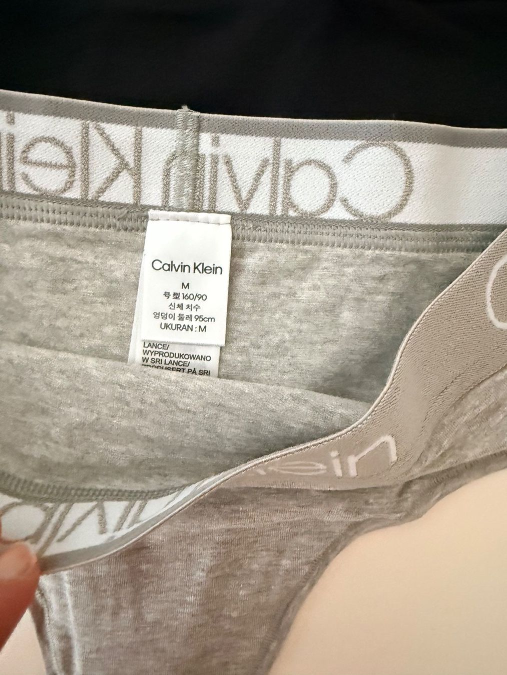 Calvin Klein Altra biancheria intima: CALVIN KLEIN, High Waist String, Grösse M, 2 Stück – Nuovo e nell'imballaggio originale da Rudolfstetten venduto da gst_g7xl 1