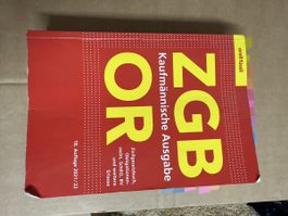 ZGB OR Kaufmännische Ausgabe 18. Auflage 2021/22