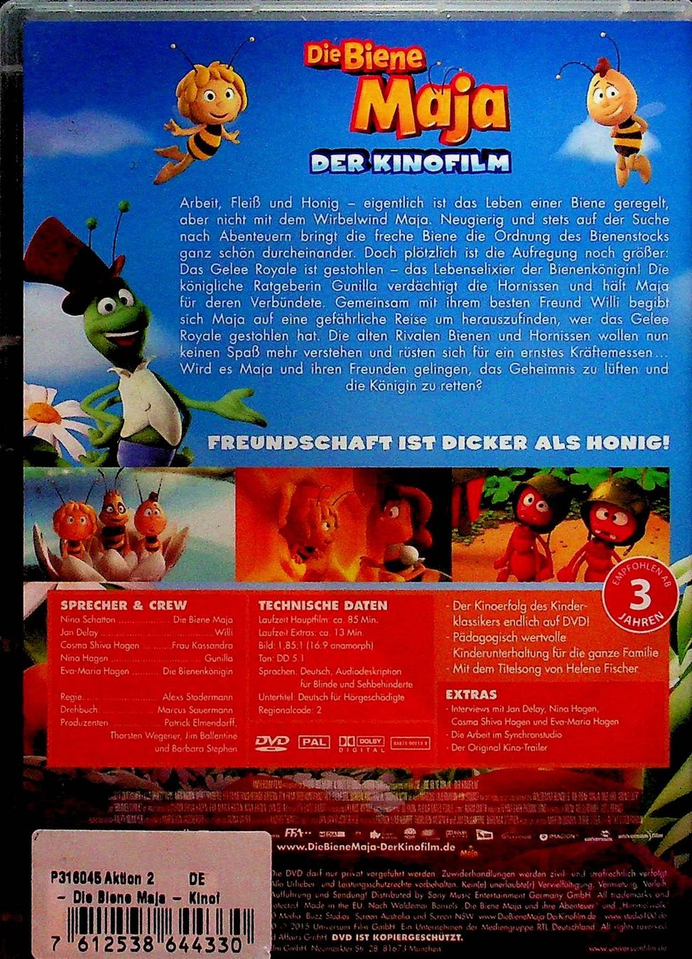 Tutti i DVDs: DVD  Die Biene Maja Der Kinofilm – Usato da Reitnau venduto da Zaomir 1