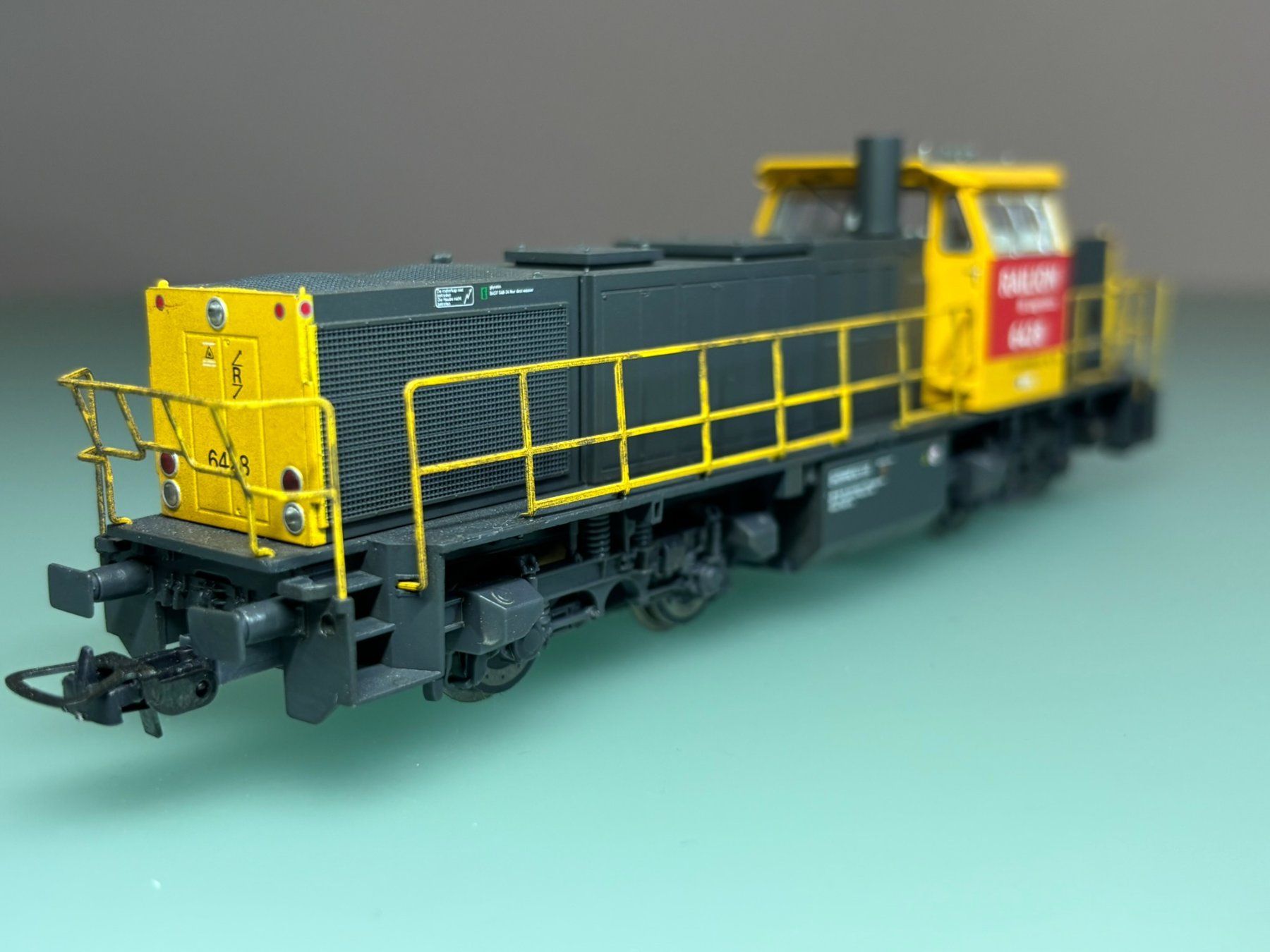 Piko Modellini di ferrovie: DIGITAL Diesellok NS 6400 RAILION DB Logistics – Usato da SION venduto da Pef12 6