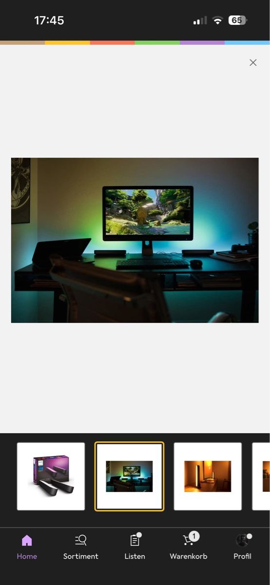 Philips Lampes: Philips Hue Play Basis+ Erweiterung – D'occasion à Gommiswald par RafG 2