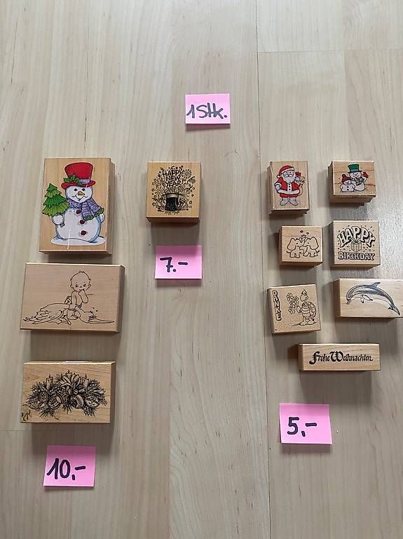 Stempel: Stempelset – Gebraucht aus Lengnau AG von pauergirl 1