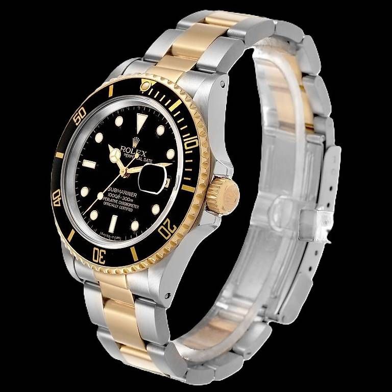 Rolex Montres: ROLEX SUBMARINER ACC E ORO 18 KT - REF. 16803 - Anno 1986 – D'occasion à Grancia par Gioielleria_DoroTi 4