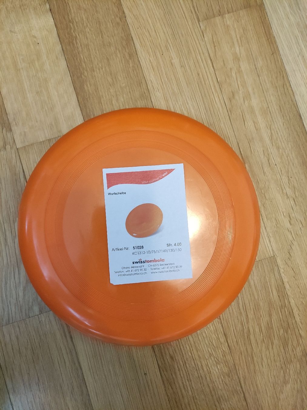 Spielzeuge: Frisbee – Neu (gemäss Beschreibung) aus Siebnen von Valora23