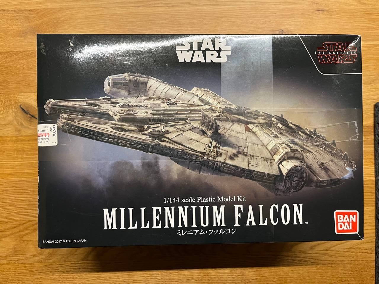 Bandai Modellbausätze & Standmodelle: Star Wars - Millenium Falcon 1/144 - Bandai 0219770 – Neu und originalverpackt aus Hombrechtikon von fisch_std