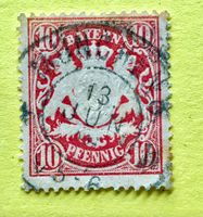 Briefmarken aus Bayern Wappen  gestempelt  