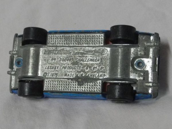 Matchbox Modellini d'auto: MATCHBOX  NR. 1  DODGE CHALLENGER    LEICHT BESPIELT – Usato da Gurtnellen venduto da Murmeli99 4